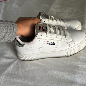 FILA Platform White Sneaker